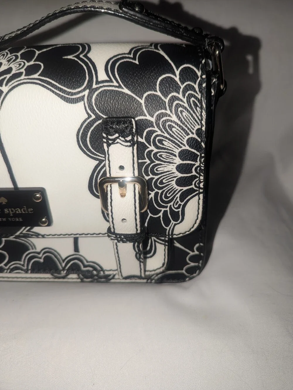 Kate Spade +Florence  Broadhurst Collaboration Japanese Floral Scout Crossbody